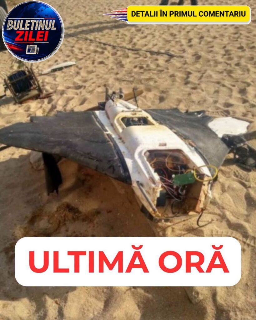 ULTIMĂ ORĂ! O Dronă De 2 Metri A Ajuns Pe Plaja Din…