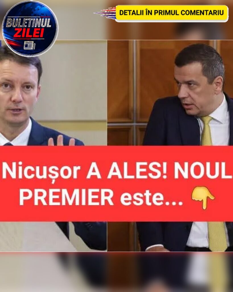 BREAKING! CE LOVITURĂ din partea Președintelui! Noul premier desemnat este: