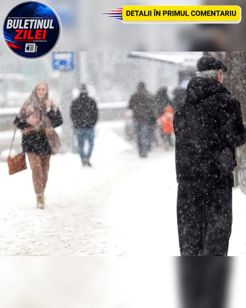 Localitățile din România unde ar putea ninge încă din septembrie. Data la care EaseWeather indică apariția ninsorii: