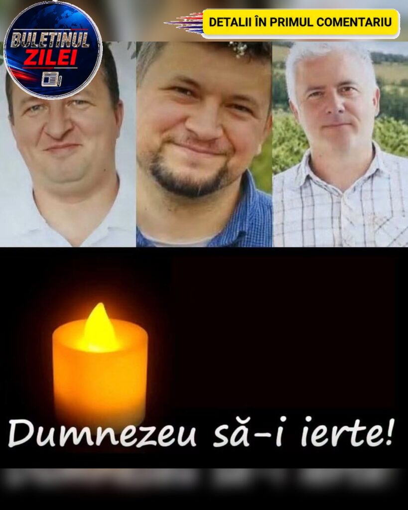 Ei sunt cei 3 bărbați care au murit la Sodohol după ce s-au elec…