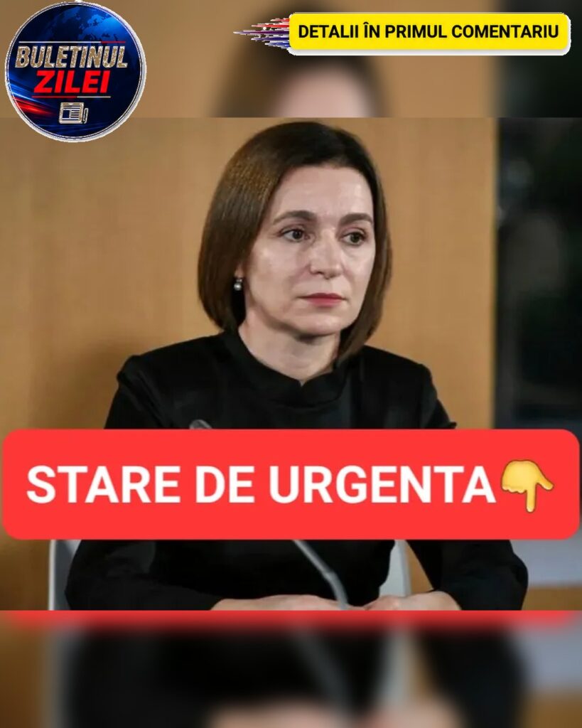 Maia Sandu avertizează asupra riscurilor privind energia și apa