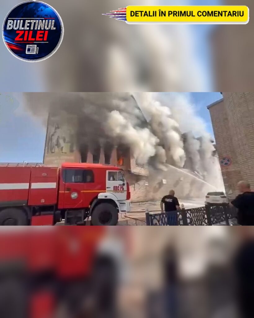 Incendiu URIAȘ la mall-ul din R…