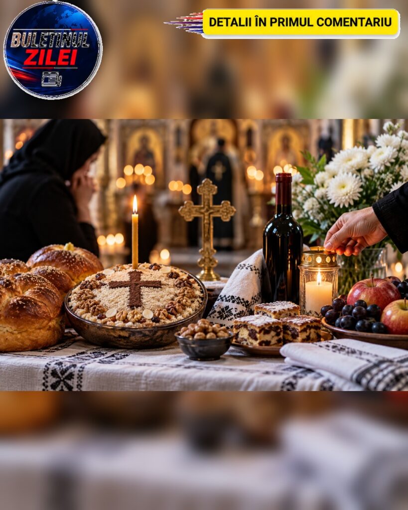 Ce se dă de pomană la 3, 9 și 40 de zile. Puțini știu ce se împarte la fiecare pomenire și de ce se păstrează această rânduia