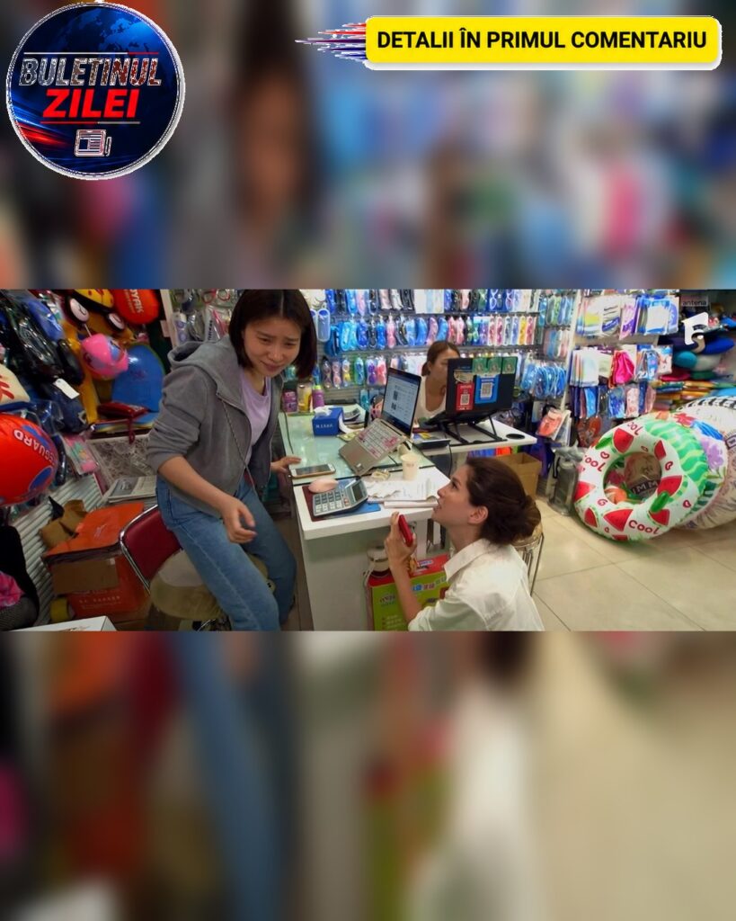 Valerie Lungu s-a pus în genunchi în fața unei vânzătoare la Asia Express