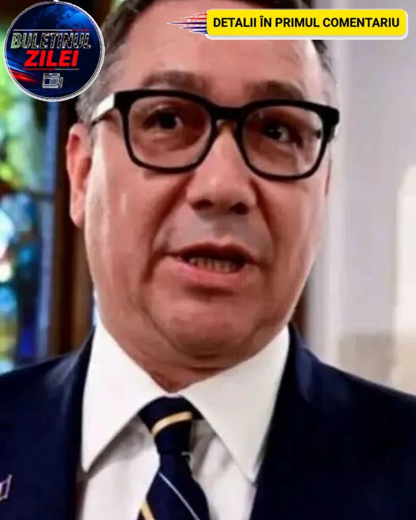 Vine vestea cea mare! Anunțul despre Victor Ponta a venit în această dimineață
