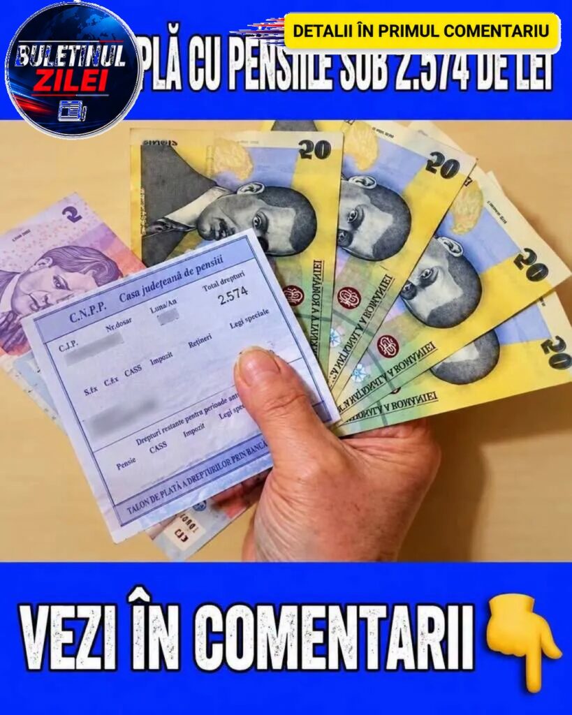 A fost luată o decizie importantă! Află ce se întâmplă cu pensiile mai mici de…