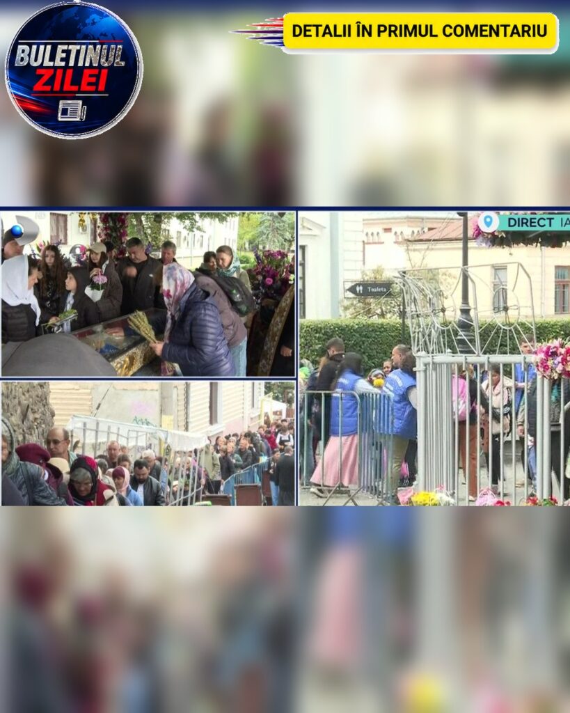 Incident neașteptat la moaștele Sf. Parascheva! Peste 100 de persoane au…
