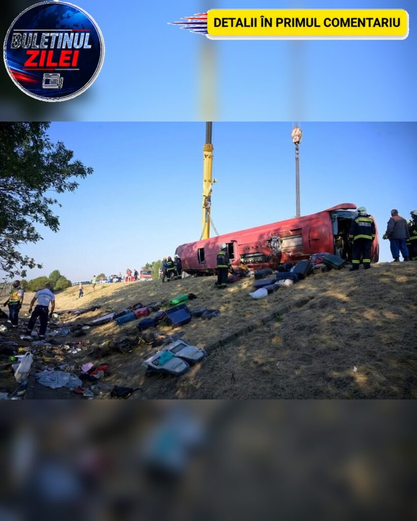 Un autocar cu 57 de pasageri s-a răsturnat! 12 persoane și-au pierdut viața și alte 20 au fost vătămate
