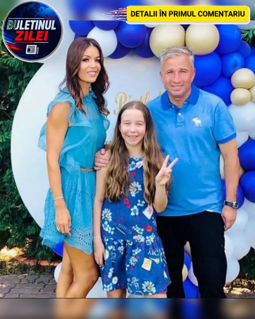 Dan Petrescu, surprins în momente emoționante alături de fiica sa Jennifer, care a împlinit 18 ani