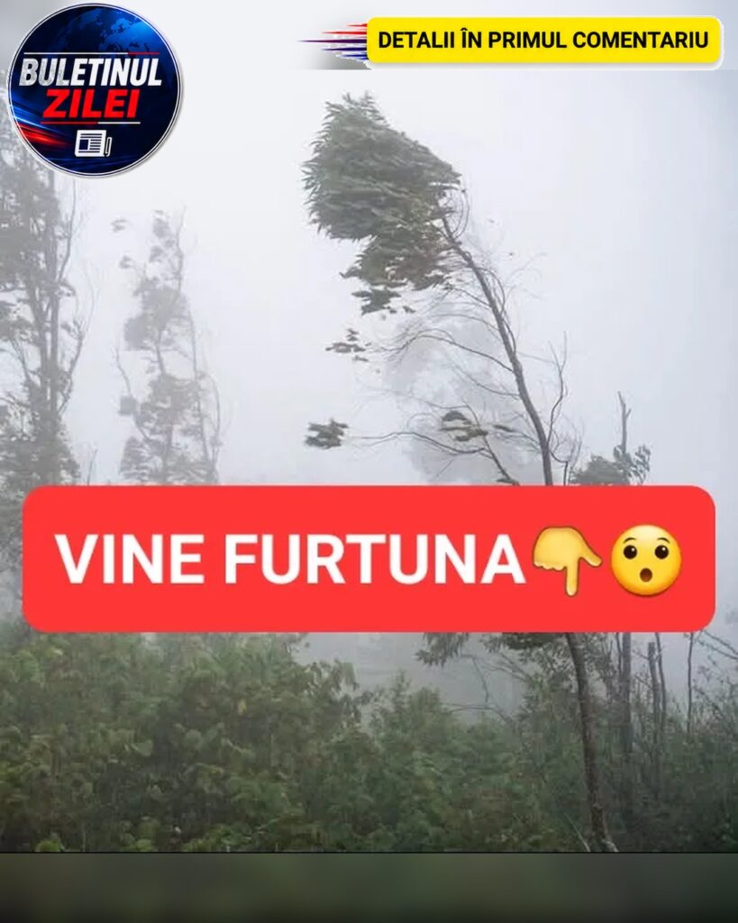 Vremea se răcește în România. Ploi, vânt și ninsori la munte, în timp ce furtuna Felicia traversează Europa