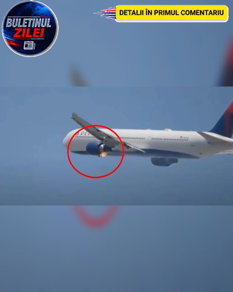 Un avion cu 180 de pasageri a bord a luat foc în zbor