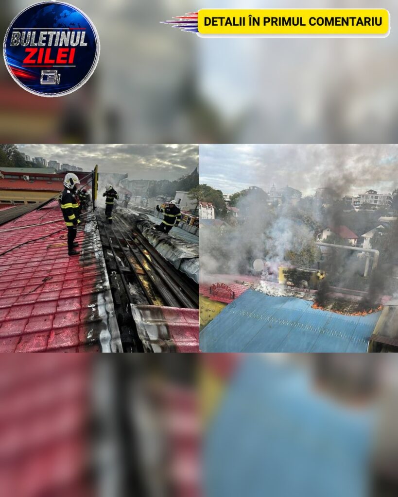 A luat FOC! ARDE în campusul studențesc din…