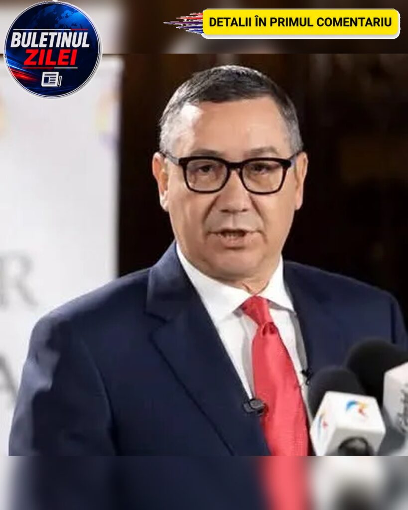 ȘTIREA ZILEI! Victor Ponta REVINE în Guvern! Se au în vedere două portofolii mari pentru fostul premier