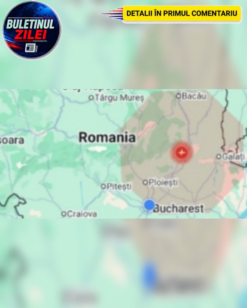 ❗ CUTREMUR puternic in Romania.