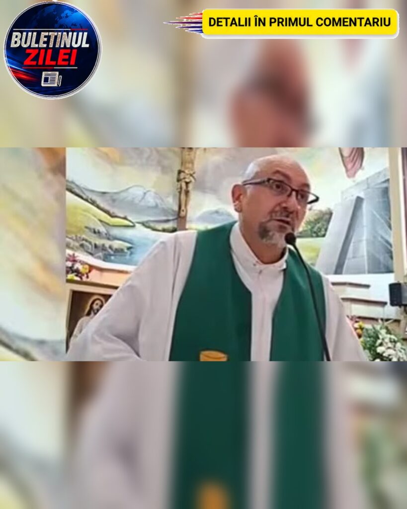 Tragedie în biserică: preotul lovit mortal de o cruce în timpul slujbei live