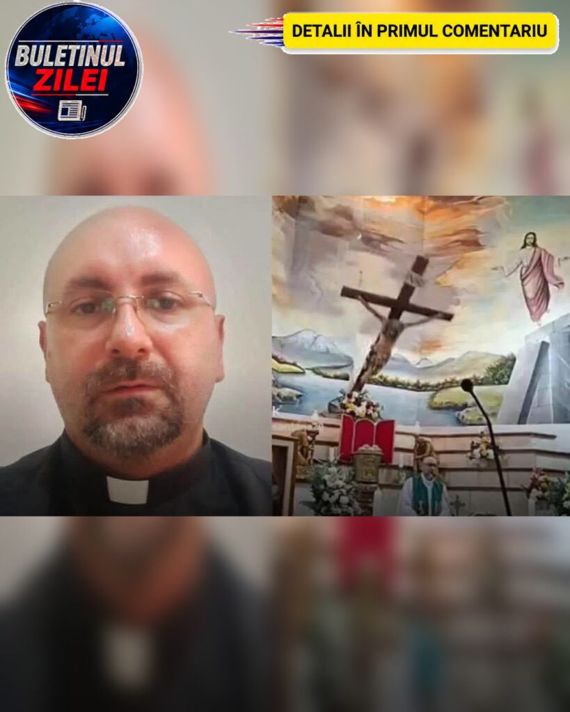 Ultimele cuvinte rostite de preotul care a murit în timpul slujbei, după ce o cruce masivă a căzut peste el. Totul a fost…