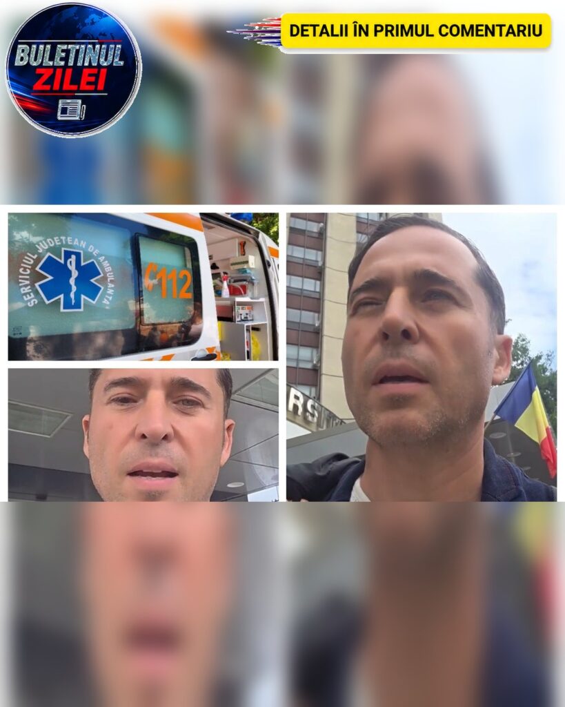 Dinu Maxer a ajuns de urgență la spital! „Mi-a traumatizat ochiul drept și mai vedeam doar…