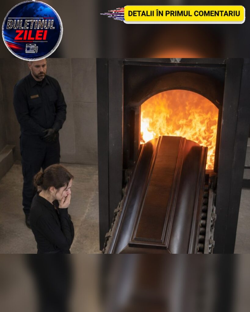 În timpul incinerării miliardarului, fiica sa adoptivă a auzit un sunet ciudat din sicriu și, în ultima secundă, a cerut să f