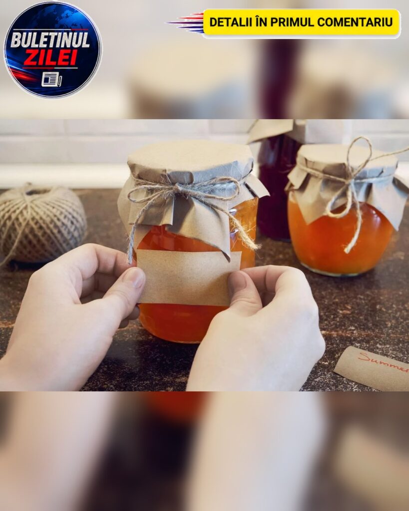 De ce se desprind etichetele de pe borcanele cu conserve făcute în casă. Cum poți preveni acest lucru
