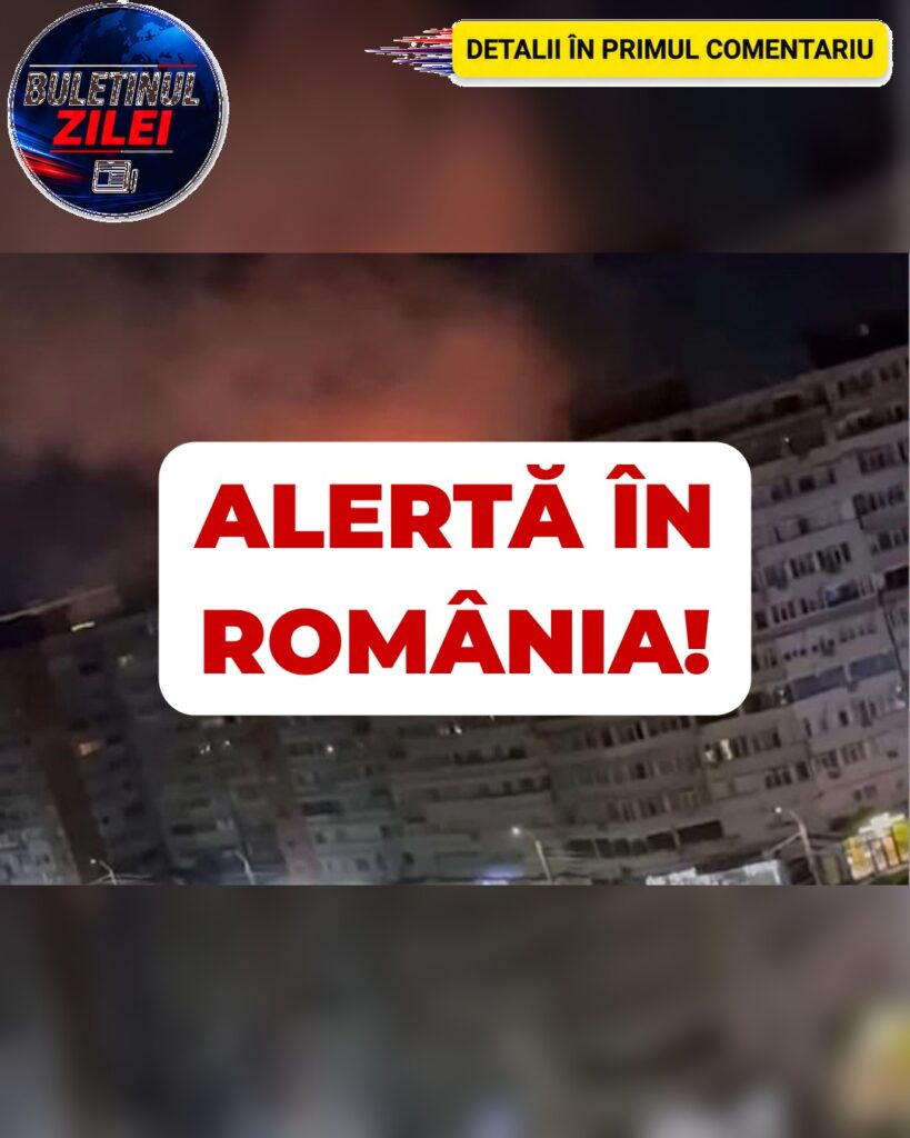 ALERTĂ în România! O altă dronă a explodat în Brăi…