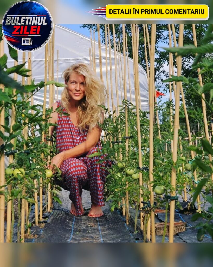 Dana Nălbaru a împlinit 50 de ani, iar copiii i-au plantat câte un pom în curte