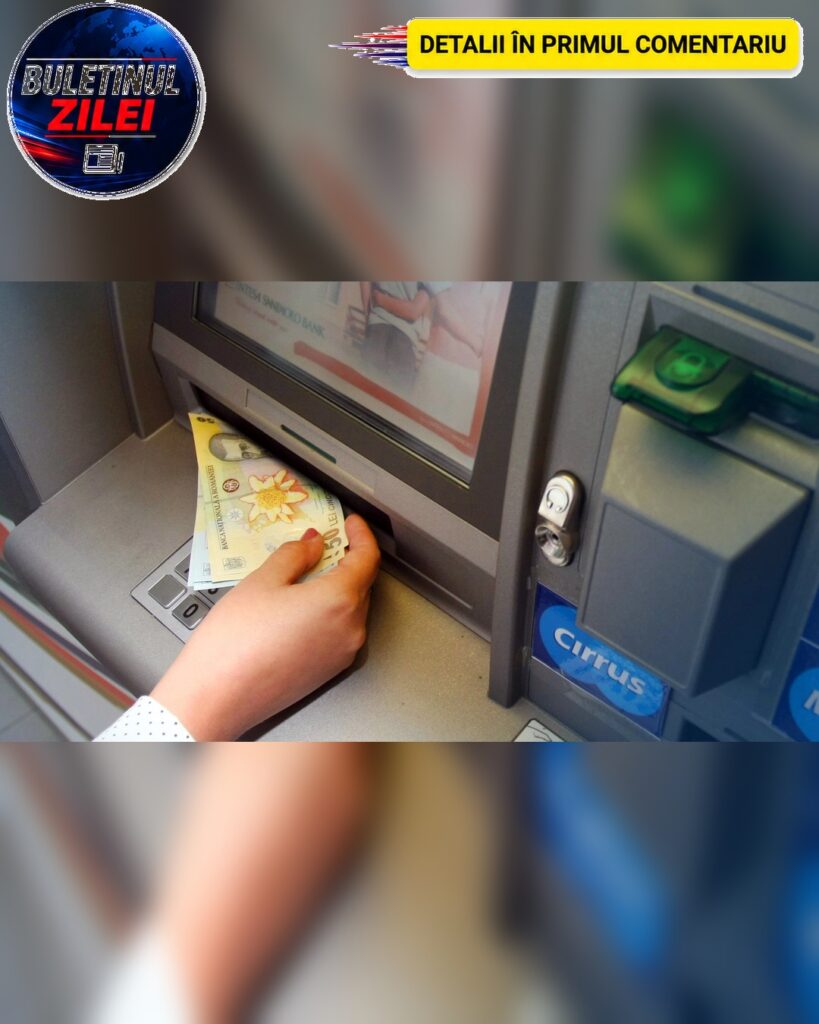 Anunț pentru cei care retrag bani de la bancomat!